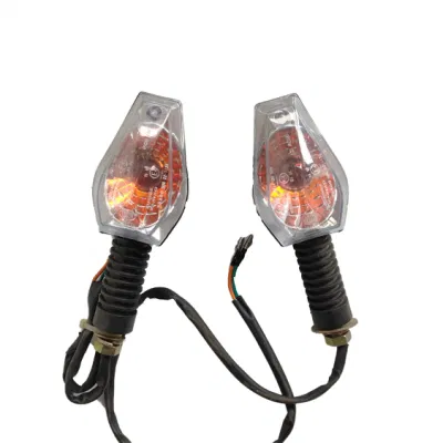 Accesorios de motocicleta Hongyi Cg, luz de giro de motocicleta, señal, indicador 12V/10W