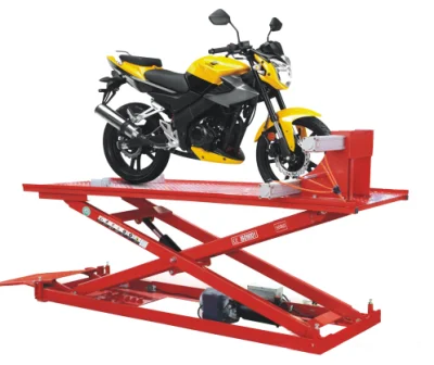 Elevador hidráulico para motocicletas, producto extrañamente nuevo